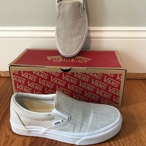 Vans classic slip ons